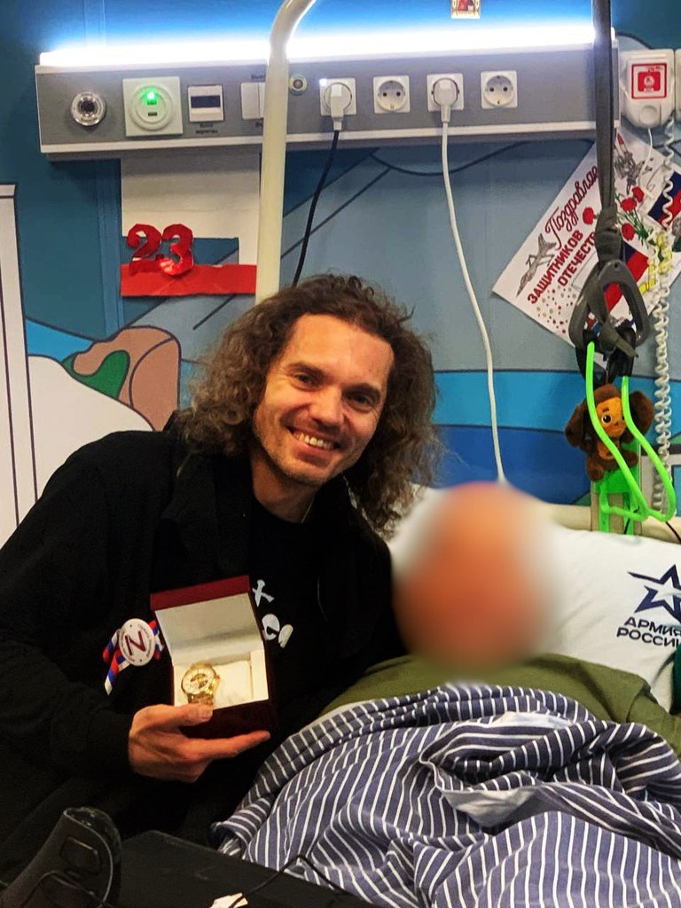 Публикация в ТГ канале фонда помощи "Своих не бросаем". 20.02.2024